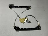Sliding door window regulator with motor