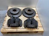 Brake discs and calipers set