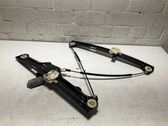 Front door window regulator with motor