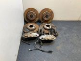 Brake discs and calipers set