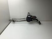 Front wiper linkage and motor