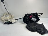 Rear door soft close latching motor