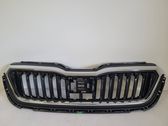 Front bumper upper radiator grill