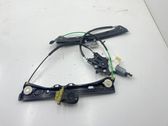 Sliding door window regulator with motor