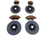 Brake discs and calipers set