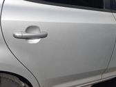 Rear window lifting mechanism without motor