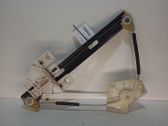 Rear window lifting mechanism without motor