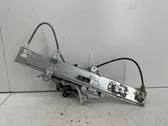 Rear door window regulator with motor