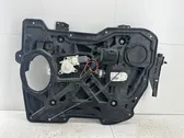 Front door window regulator with motor