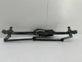 Front wiper linkage and motor