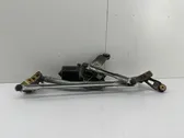 Front wiper linkage and motor