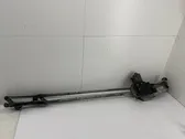 Front wiper linkage and motor