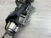 Steering wheel axle