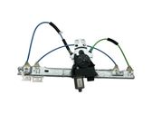 Front door window regulator with motor