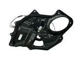 Rear door window regulator with motor