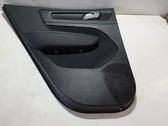 Rear door card panel trim