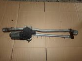 Front wiper linkage and motor