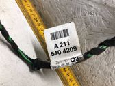 Rear door window regulator motor