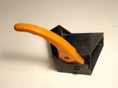 Engine bonnet (hood) release handle