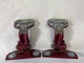 Front door hinge set
