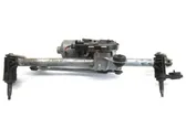 Front wiper linkage and motor