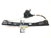 Front door window regulator with motor