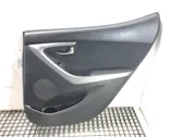 Coupe rear side trim panel