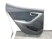 Rear door card panel trim