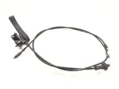 Engine bonnet/hood lock release cable