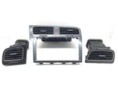 Dashboard side air vent grill/cover trim