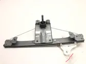 Rear door window regulator with motor