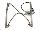 Front door window regulator with motor
