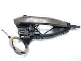 Rear door exterior handle