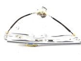 Rear door window regulator with motor