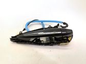 Rear door exterior handle