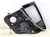 Rear door window regulator with motor