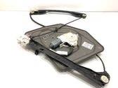 Front door window regulator with motor