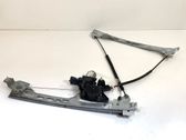 Front door window regulator with motor