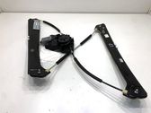 Front door window regulator with motor