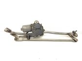 Front wiper linkage and motor