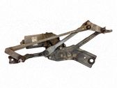 Front wiper linkage and motor