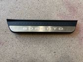 Rear sill trim cover