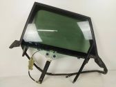 Rear window lifting mechanism without motor