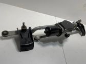 Front wiper linkage and motor
