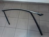 Front door glass trim molding