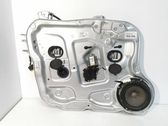 Front door window regulator with motor