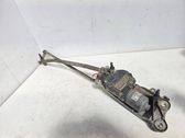 Front wiper linkage and motor