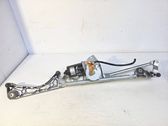 Tringlerie et moteur d'essuie-glace avant