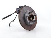 Front wheel hub spindle knuckle