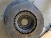 Brake discs and calipers set